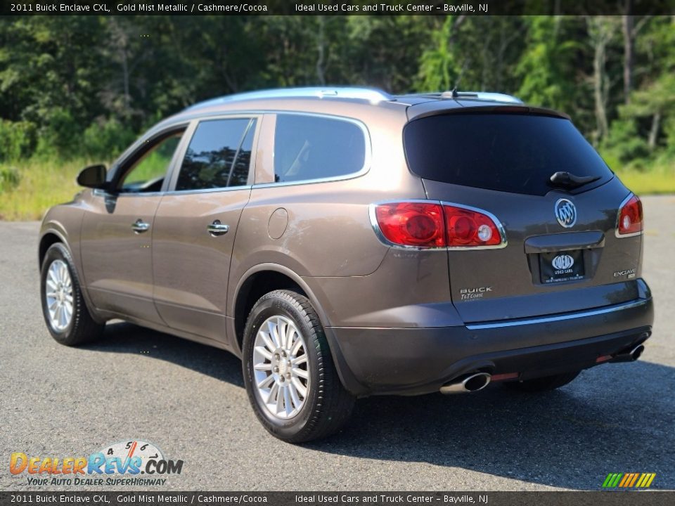 2011 Buick Enclave CXL Gold Mist Metallic / Cashmere/Cocoa Photo #3