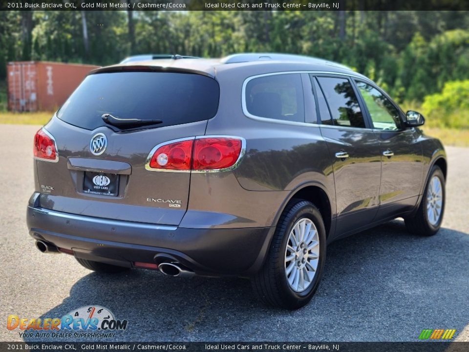 2011 Buick Enclave CXL Gold Mist Metallic / Cashmere/Cocoa Photo #5