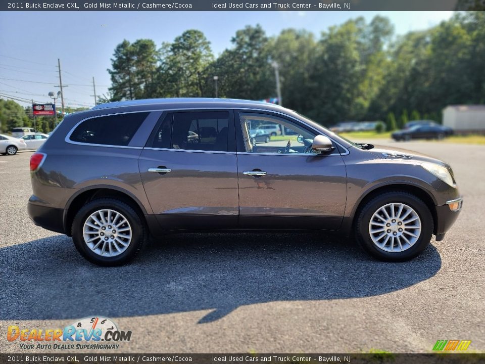 2011 Buick Enclave CXL Gold Mist Metallic / Cashmere/Cocoa Photo #6