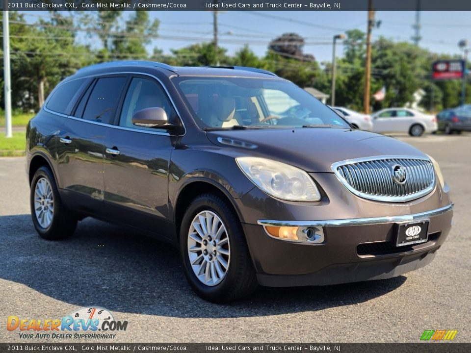 2011 Buick Enclave CXL Gold Mist Metallic / Cashmere/Cocoa Photo #7