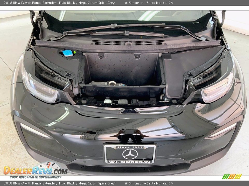 2018 BMW i3 with Range Extender Fluid Black / Mega Carum Spice Grey Photo #8