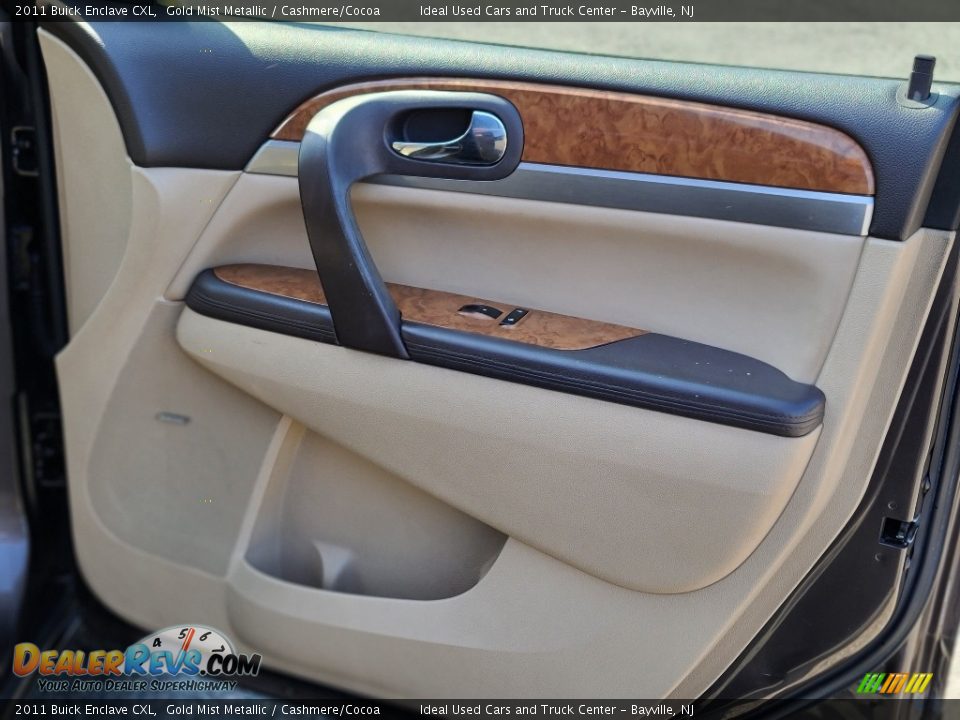 2011 Buick Enclave CXL Gold Mist Metallic / Cashmere/Cocoa Photo #9