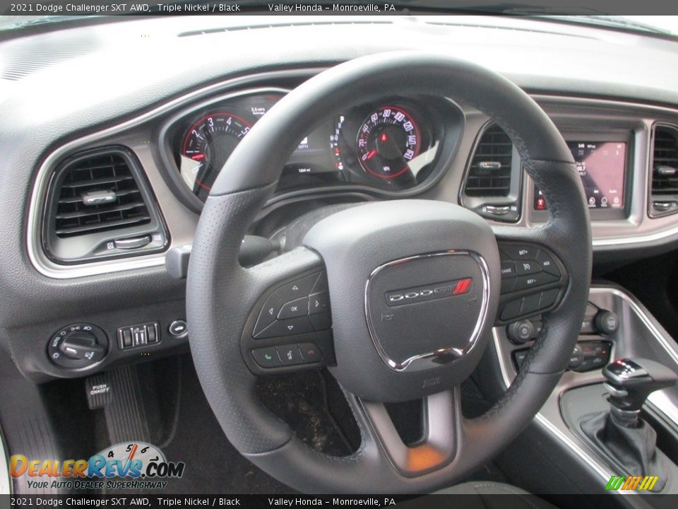 2021 Dodge Challenger SXT AWD Triple Nickel / Black Photo #13