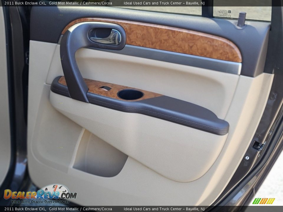 2011 Buick Enclave CXL Gold Mist Metallic / Cashmere/Cocoa Photo #13