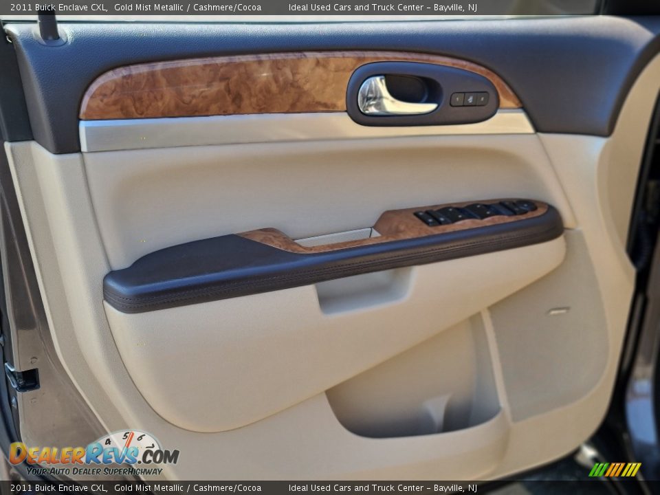 2011 Buick Enclave CXL Gold Mist Metallic / Cashmere/Cocoa Photo #15