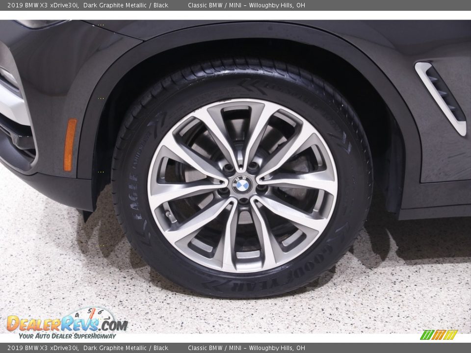 2019 BMW X3 xDrive30i Dark Graphite Metallic / Black Photo #23