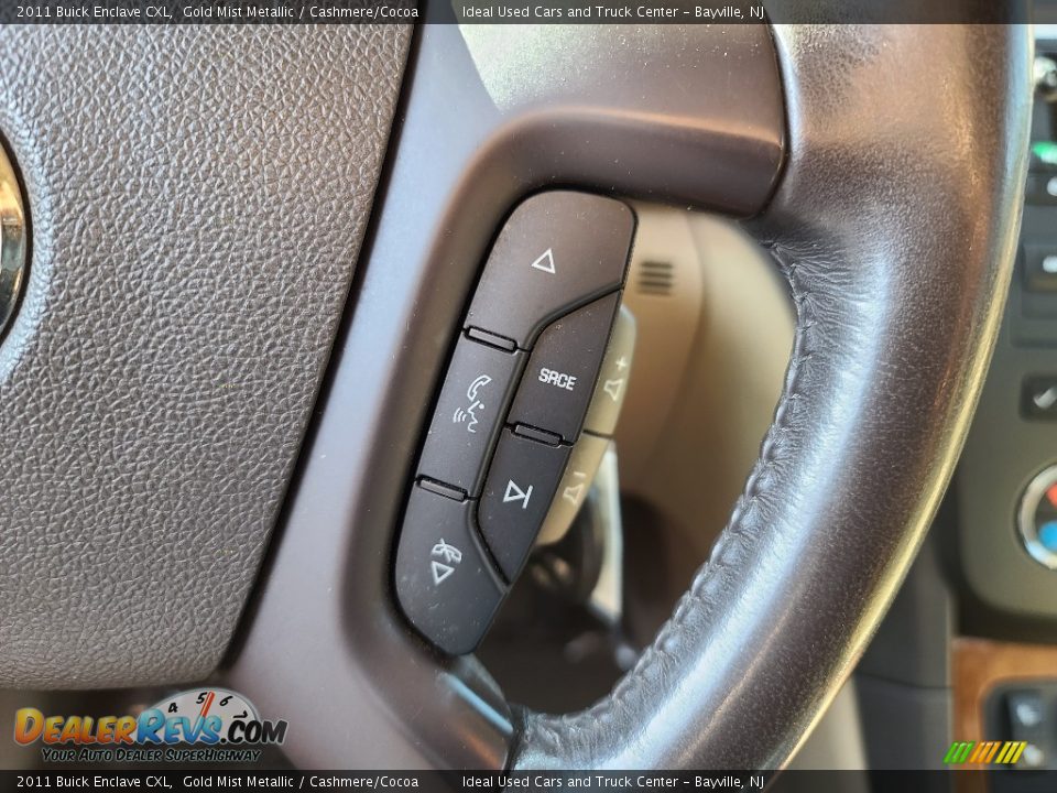 2011 Buick Enclave CXL Gold Mist Metallic / Cashmere/Cocoa Photo #20