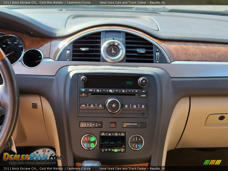 2011 Buick Enclave CXL Gold Mist Metallic / Cashmere/Cocoa Photo #23