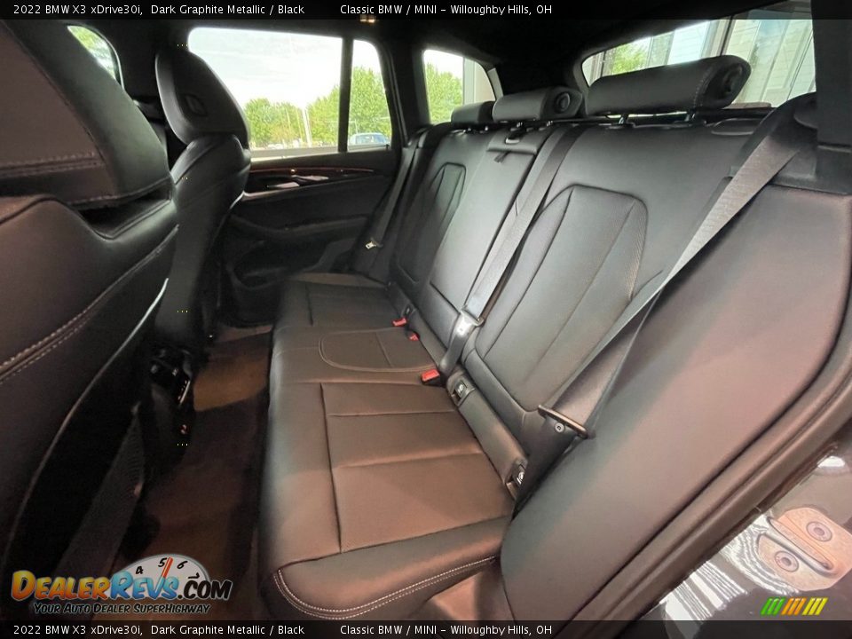 Rear Seat of 2022 BMW X3 xDrive30i Photo #5