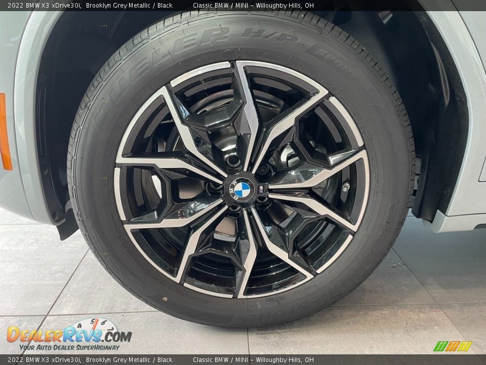 2022 BMW X3 xDrive30i Wheel Photo #2