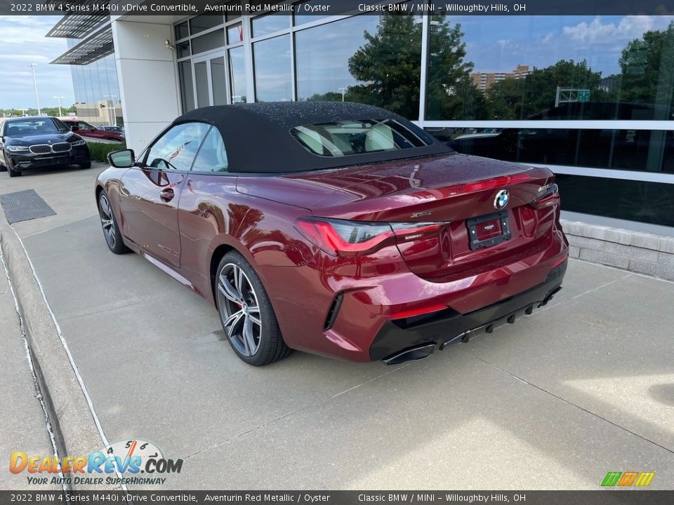 Aventurin Red Metallic 2022 BMW 4 Series M440i xDrive Convertible Photo #2