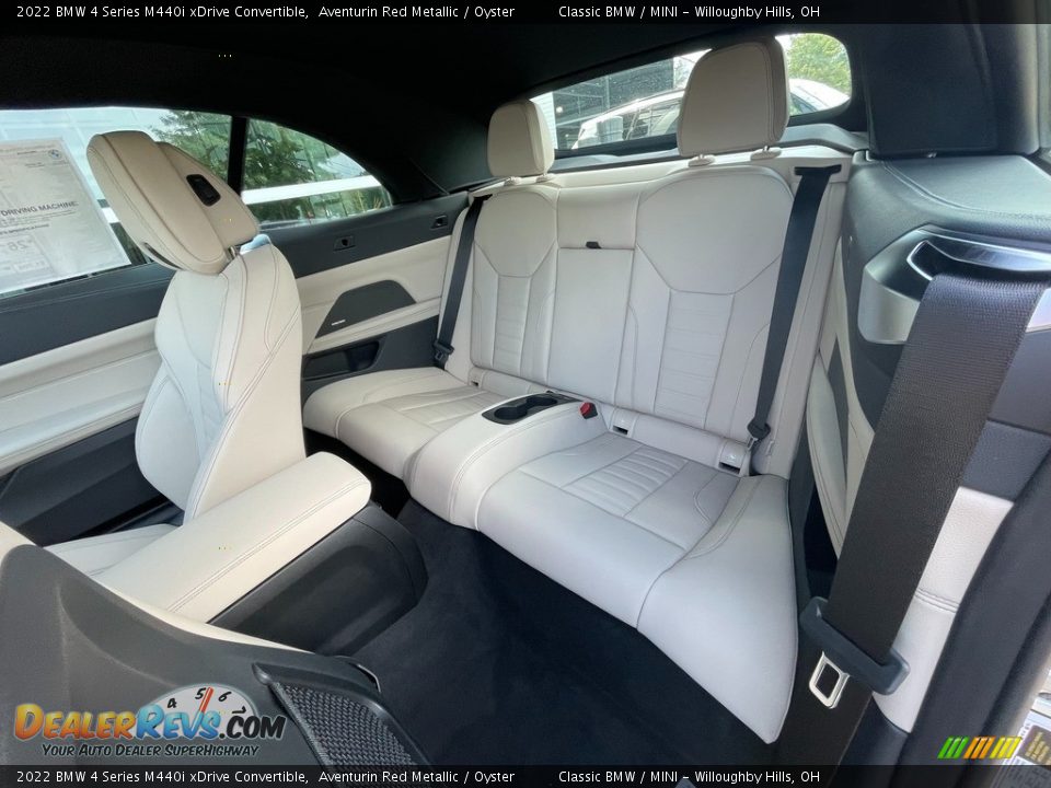 Rear Seat of 2022 BMW 4 Series M440i xDrive Convertible Photo #5