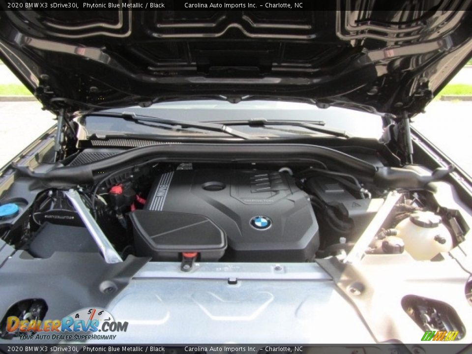 2020 BMW X3 sDrive30i Phytonic Blue Metallic / Black Photo #25