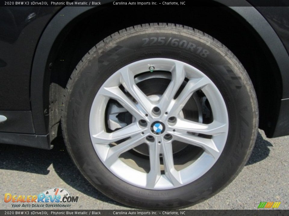 2020 BMW X3 sDrive30i Phytonic Blue Metallic / Black Photo #26