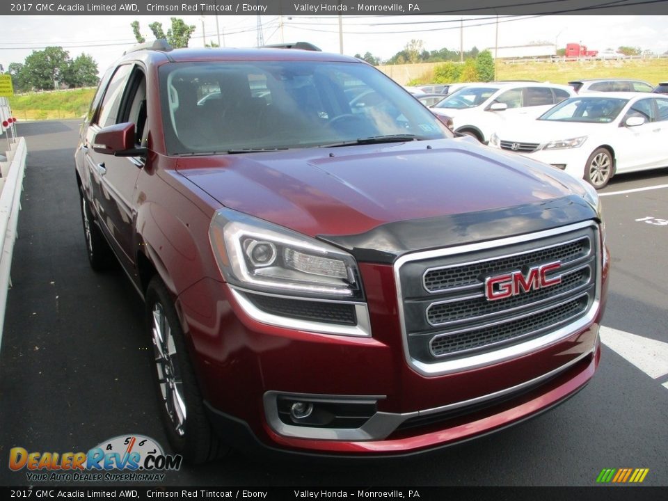 2017 GMC Acadia Limited AWD Crimson Red Tintcoat / Ebony Photo #8