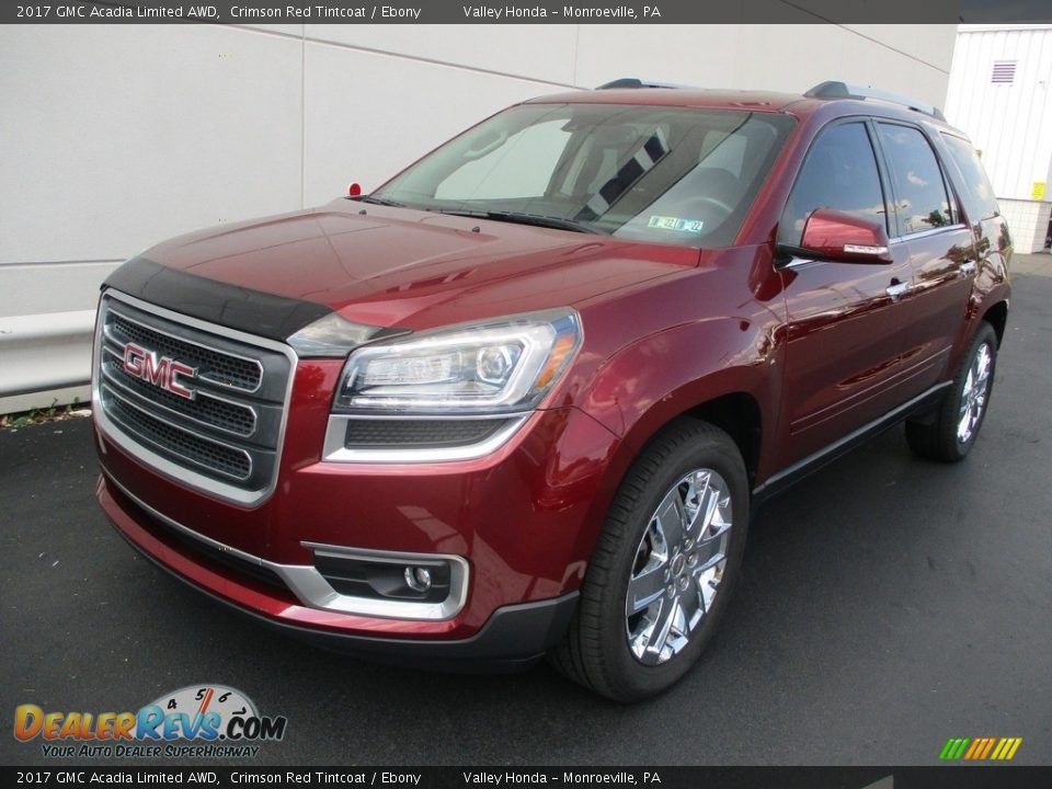 2017 GMC Acadia Limited AWD Crimson Red Tintcoat / Ebony Photo #10