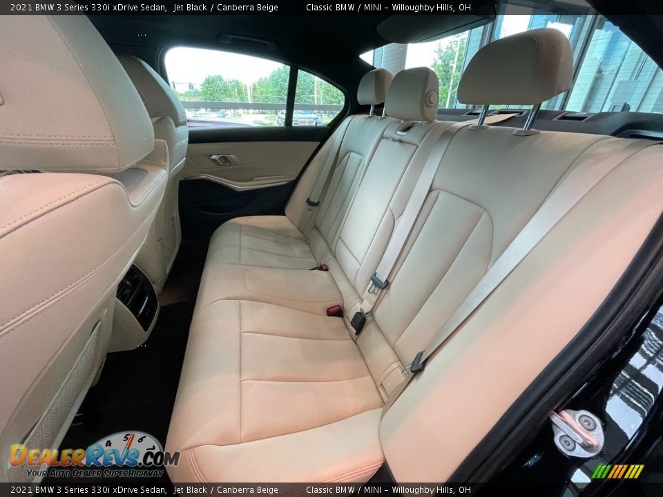Rear Seat of 2021 BMW 3 Series 330i xDrive Sedan Photo #5