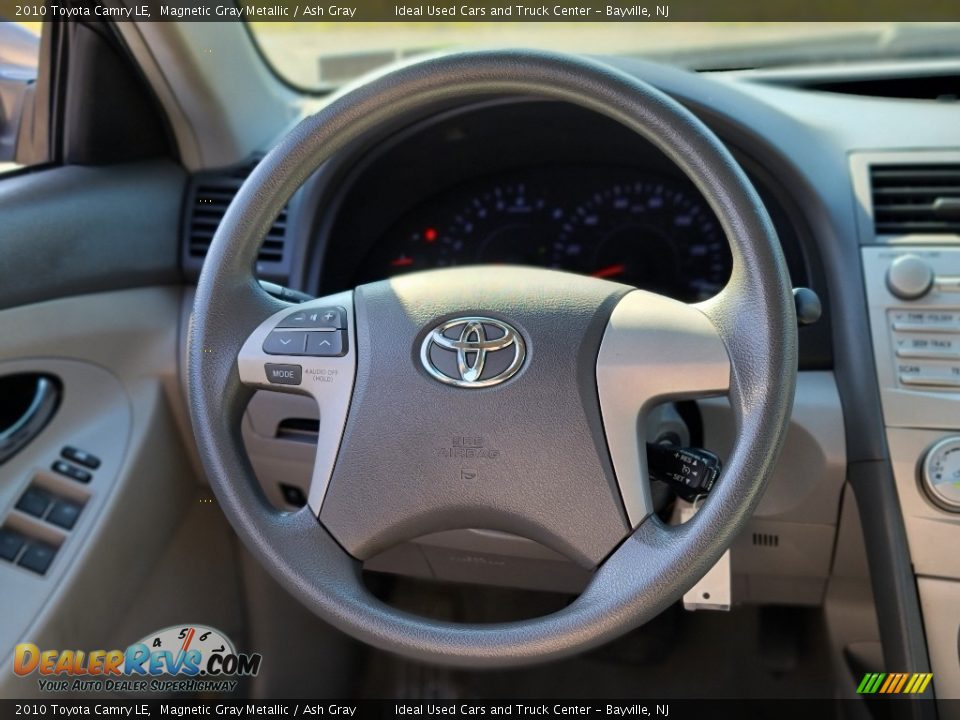 2010 Toyota Camry LE Magnetic Gray Metallic / Ash Gray Photo #22