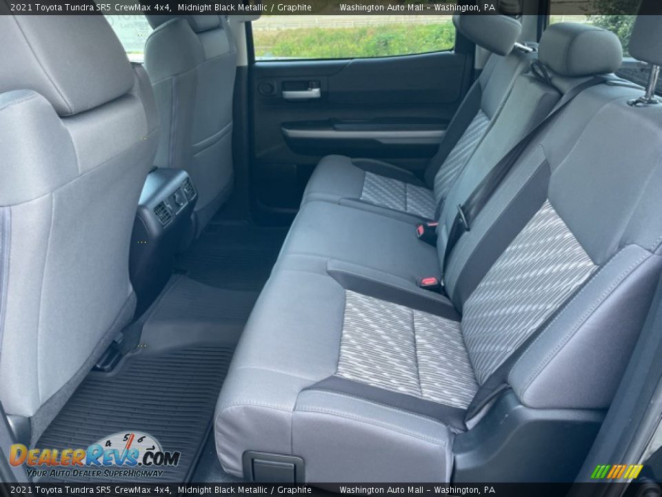 2021 Toyota Tundra SR5 CrewMax 4x4 Midnight Black Metallic / Graphite Photo #30