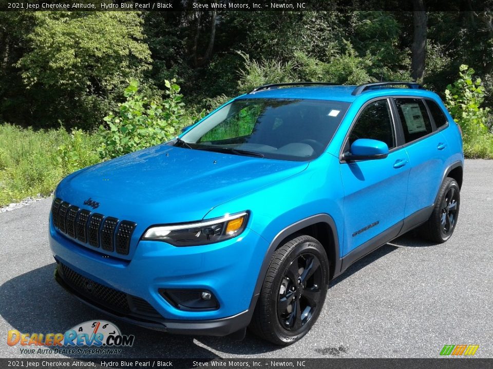 2021 Jeep Cherokee Altitude Hydro Blue Pearl / Black Photo #2