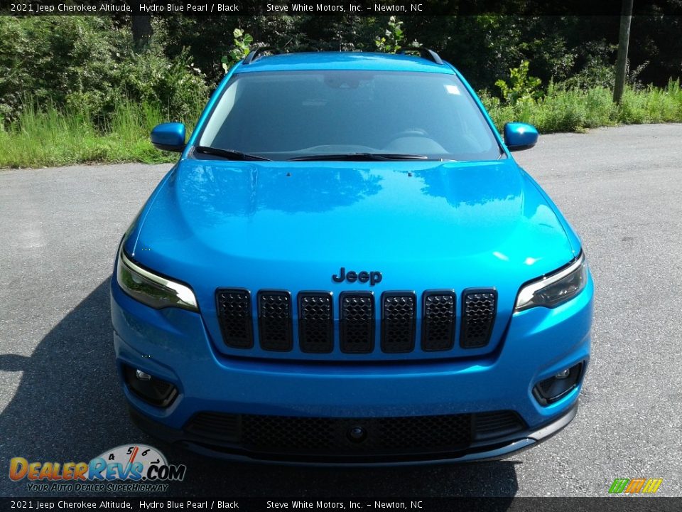 2021 Jeep Cherokee Altitude Hydro Blue Pearl / Black Photo #3