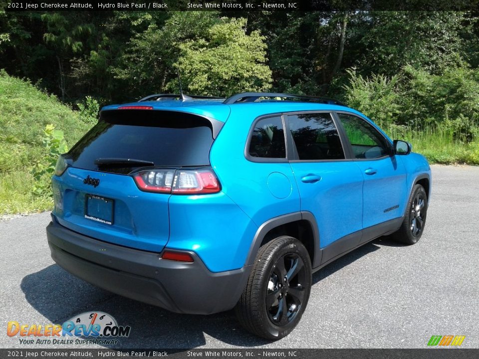2021 Jeep Cherokee Altitude Hydro Blue Pearl / Black Photo #6