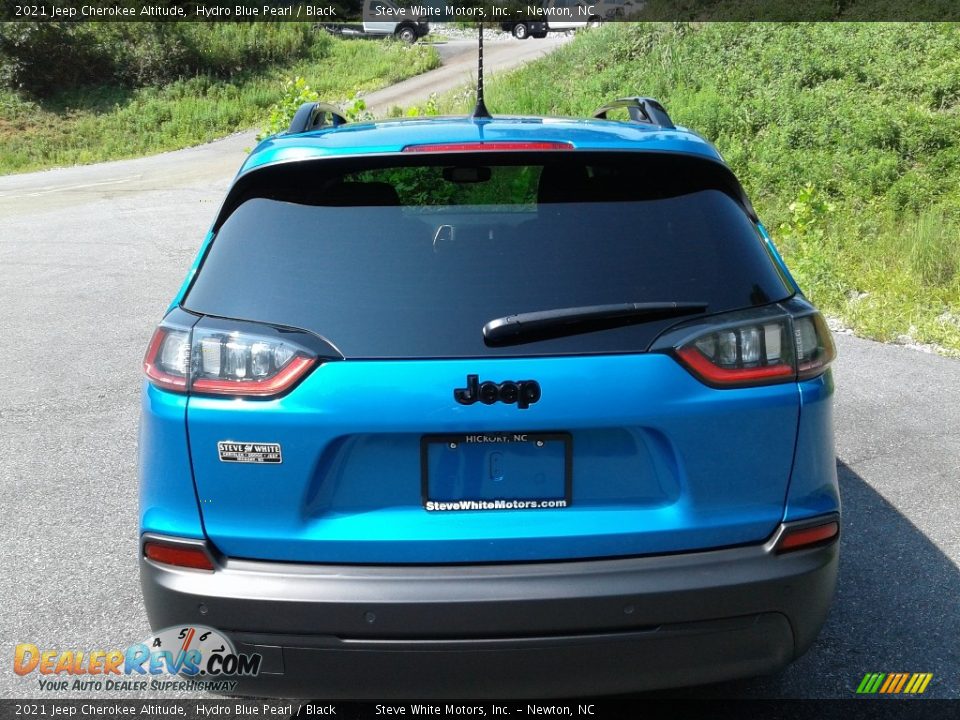 2021 Jeep Cherokee Altitude Hydro Blue Pearl / Black Photo #7