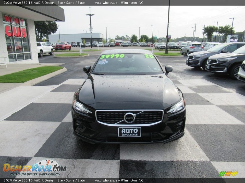 2020 Volvo S60 T6 AWD R Design Black Stone / Slate Photo #2