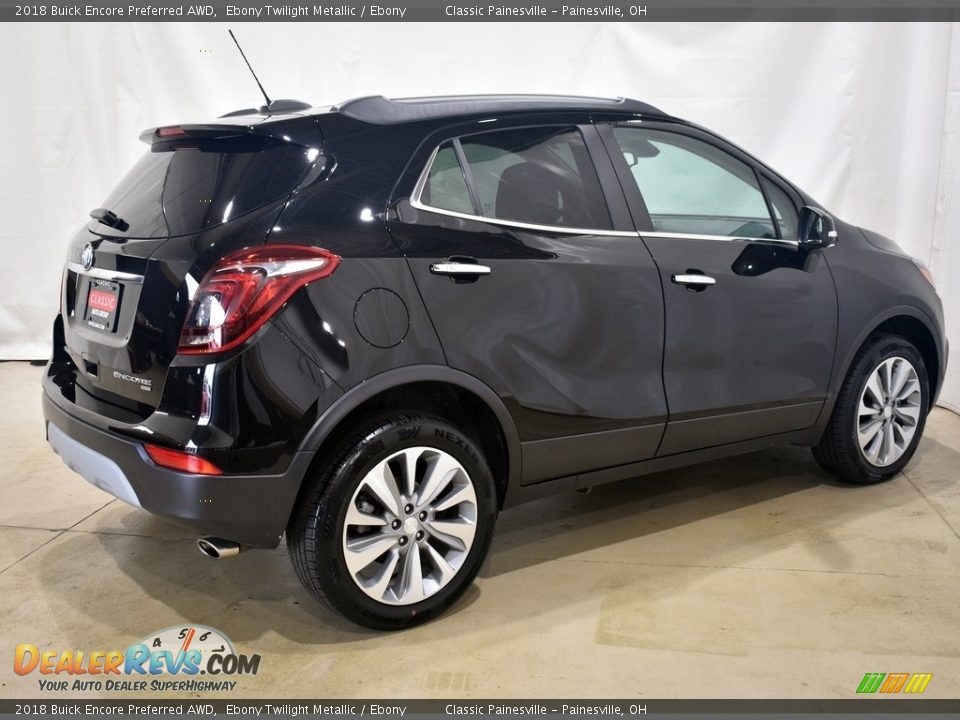 2018 Buick Encore Preferred AWD Ebony Twilight Metallic / Ebony Photo #2