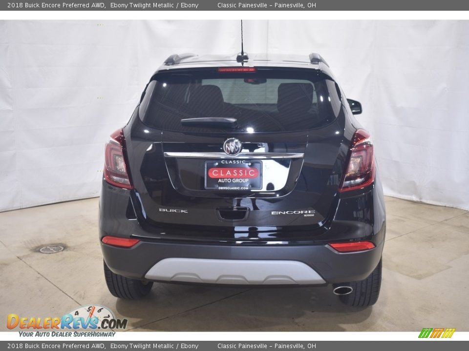 2018 Buick Encore Preferred AWD Ebony Twilight Metallic / Ebony Photo #3