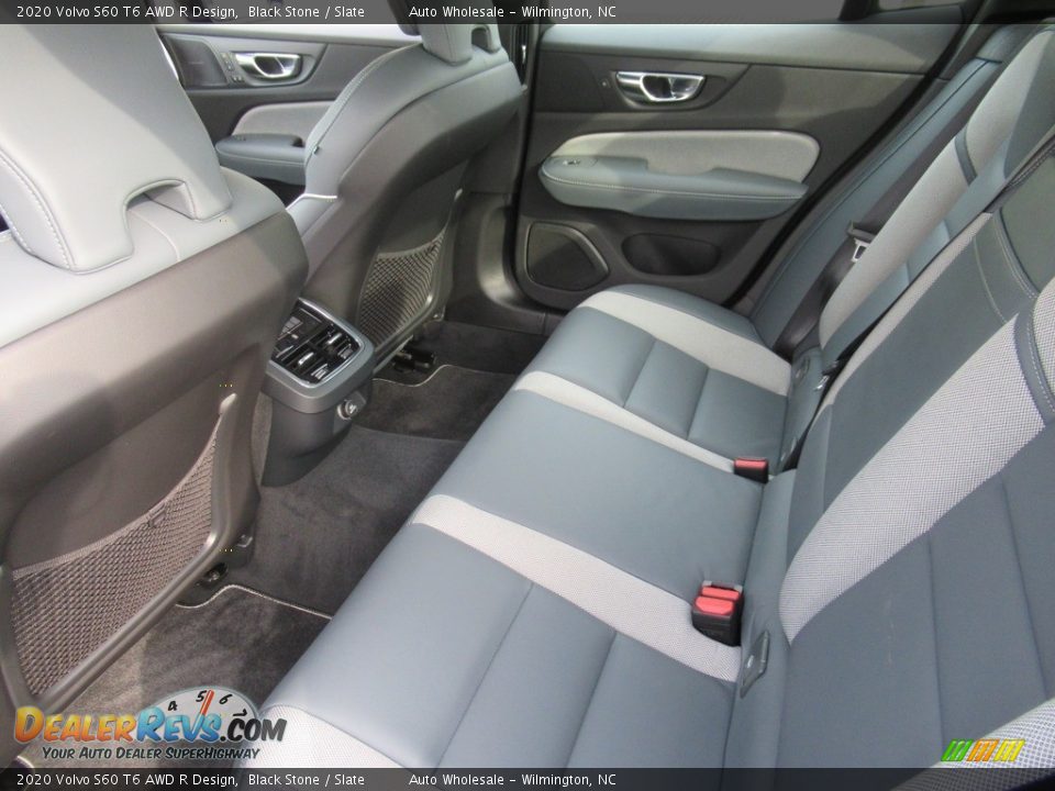 Rear Seat of 2020 Volvo S60 T6 AWD R Design Photo #12