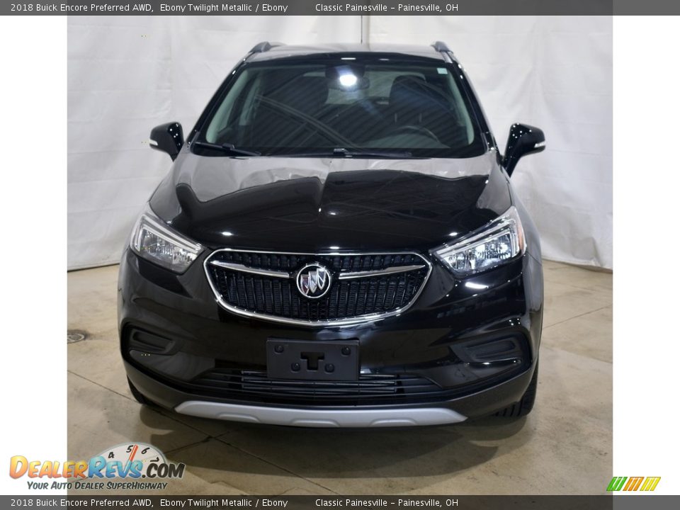 2018 Buick Encore Preferred AWD Ebony Twilight Metallic / Ebony Photo #4