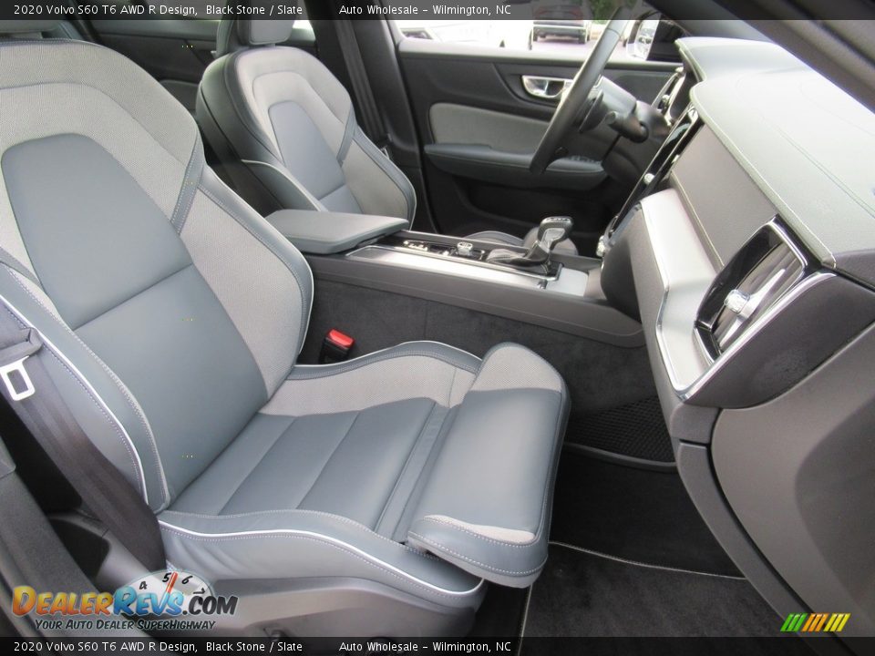 Slate Interior - 2020 Volvo S60 T6 AWD R Design Photo #13