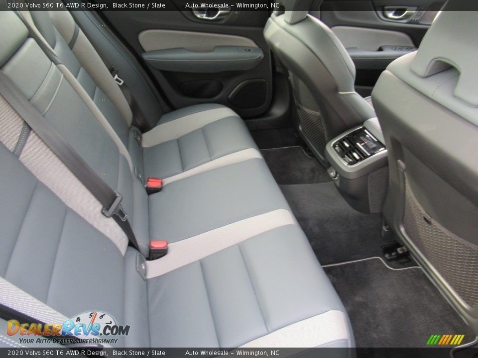 Rear Seat of 2020 Volvo S60 T6 AWD R Design Photo #14