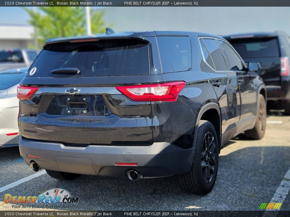 2020 Chevrolet Traverse LS Mosaic Black Metallic / Jet Black Photo #2