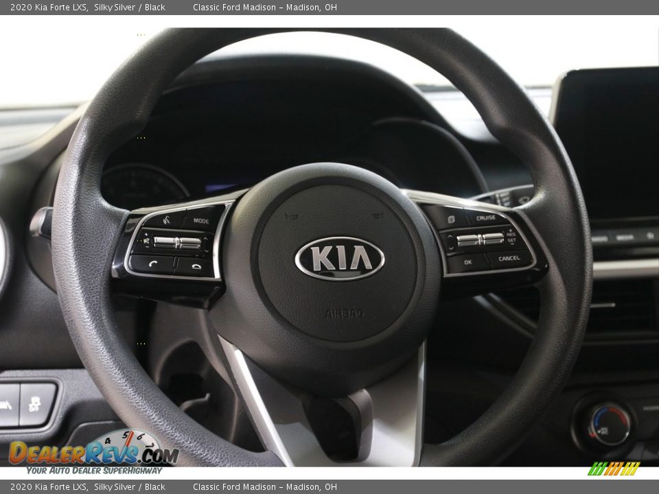 2020 Kia Forte LXS Silky Silver / Black Photo #7