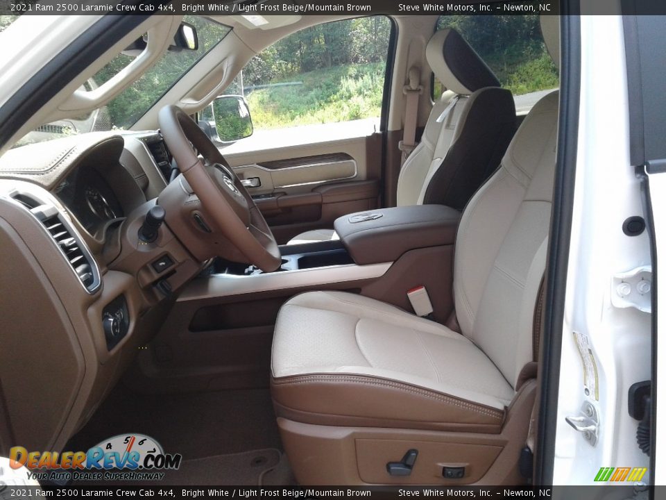 Front Seat of 2021 Ram 2500 Laramie Crew Cab 4x4 Photo #11