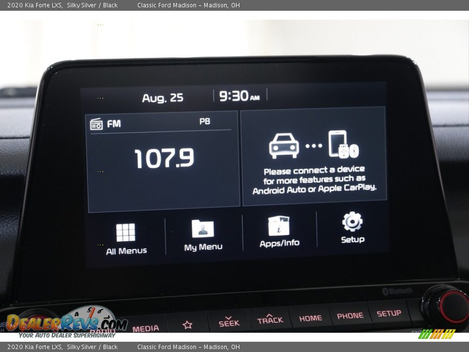 2020 Kia Forte LXS Silky Silver / Black Photo #10