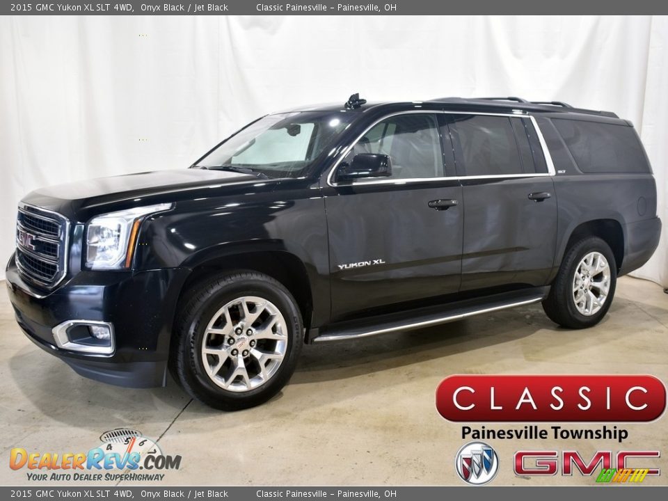 2015 GMC Yukon XL SLT 4WD Onyx Black / Jet Black Photo #1