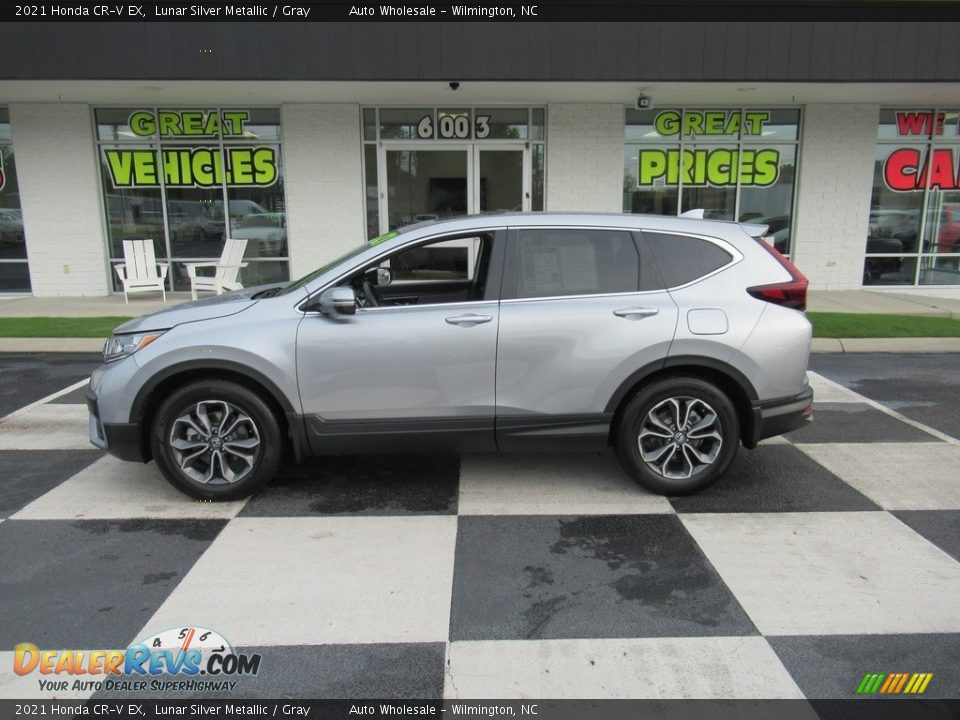 2021 Honda CR-V EX Lunar Silver Metallic / Gray Photo #1