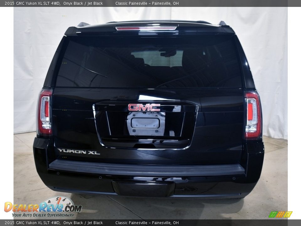 2015 GMC Yukon XL SLT 4WD Onyx Black / Jet Black Photo #3