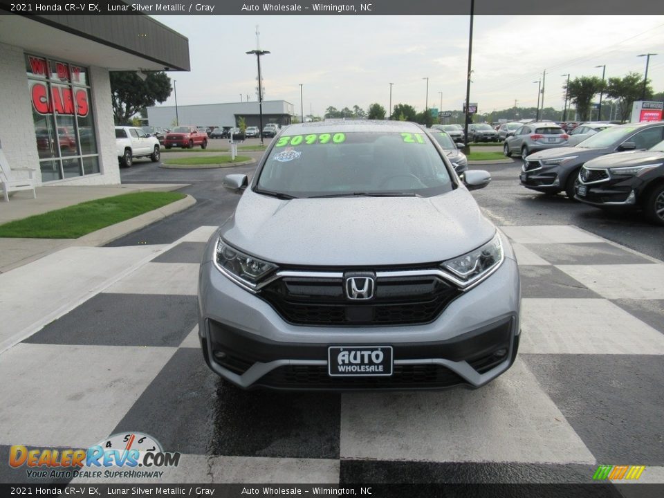 2021 Honda CR-V EX Lunar Silver Metallic / Gray Photo #2