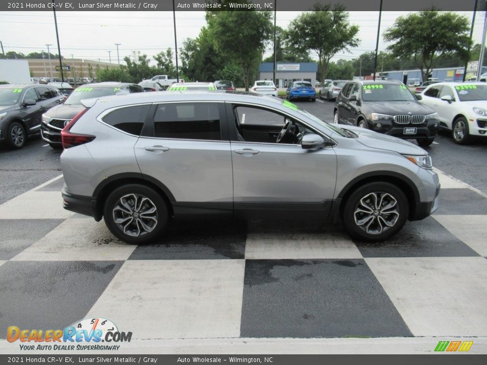 2021 Honda CR-V EX Lunar Silver Metallic / Gray Photo #3