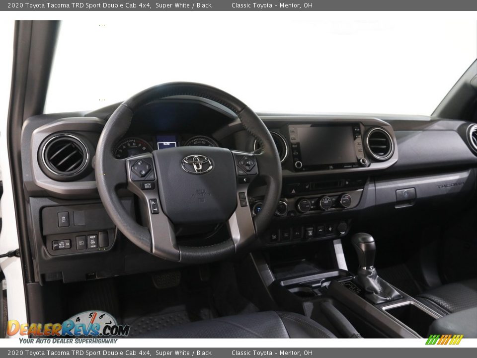 2020 Toyota Tacoma TRD Sport Double Cab 4x4 Super White / Black Photo #6
