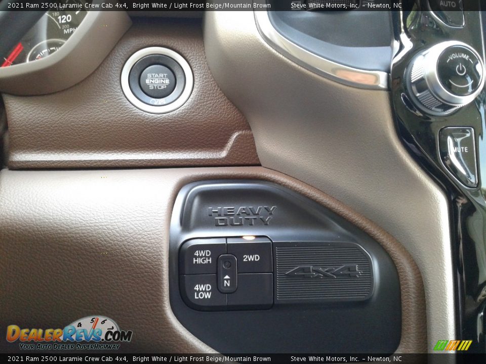 Controls of 2021 Ram 2500 Laramie Crew Cab 4x4 Photo #23