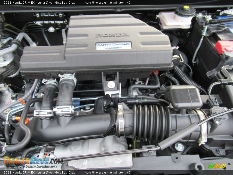 2021 Honda CR-V EX Lunar Silver Metallic / Gray Photo #6