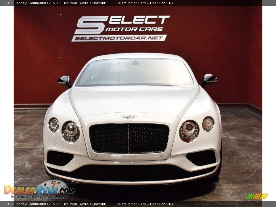 2017 Bentley Continental GT V8 S Ice Pearl White / Hotspur Photo #2
