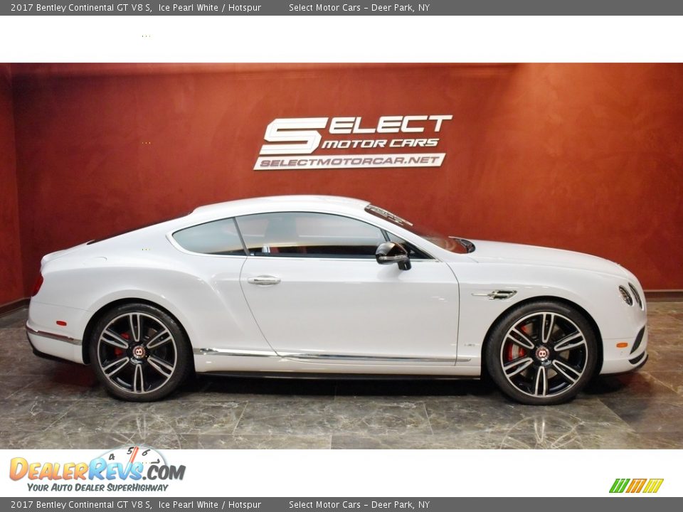 Ice Pearl White 2017 Bentley Continental GT V8 S Photo #4