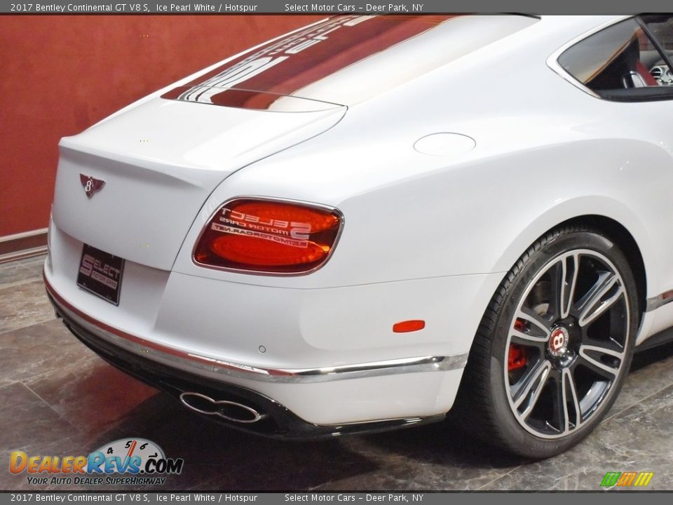 2017 Bentley Continental GT V8 S Ice Pearl White / Hotspur Photo #5