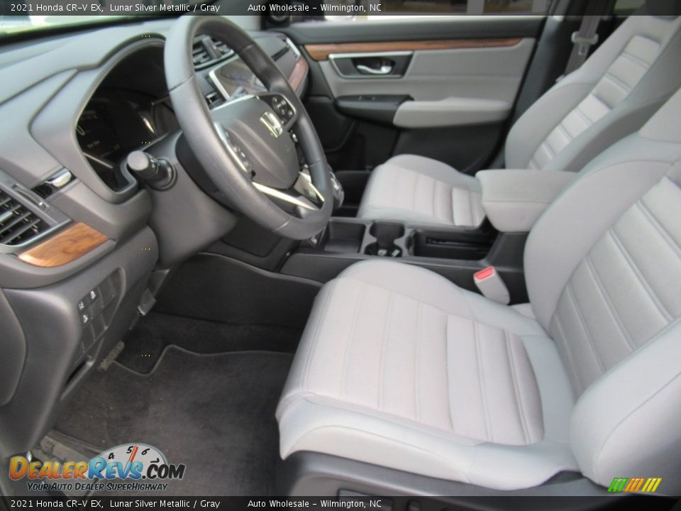 2021 Honda CR-V EX Lunar Silver Metallic / Gray Photo #10